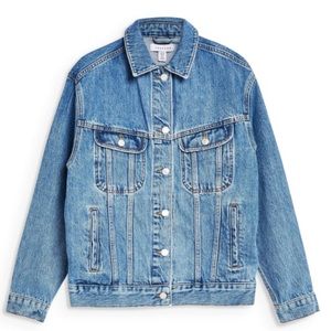 TOPSHOP Oversized Denim Jacket